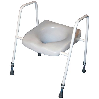 Aidapt President Raised Toilet Seat and Frame