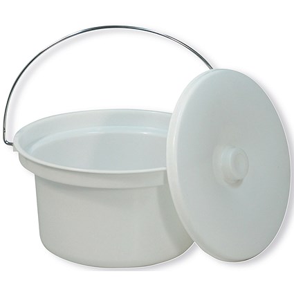 Aidapt Commode Bucket and Lid 5 Litre