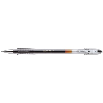 Pilot G1 Gel Ink Rollerball Pen Fine Black (Pack of 12)