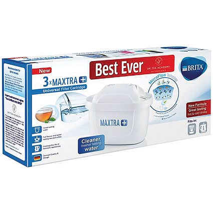 Brita Maxtra+ Water Filter Cartridge (Pack of 3)