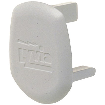 13 AMP Safety Socket Insert White (Pack of 20)