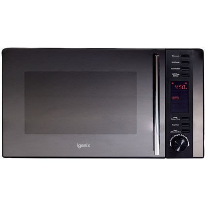 Igenix Black Digital Combination Microwave, 900W, 25 Litres Igenix Black Digital Combination Microwave, 900W, 25 Litres