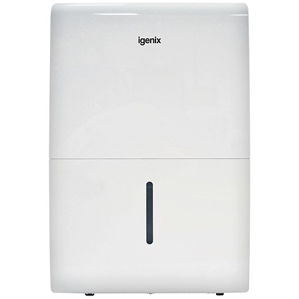 Igenix Touch Control Dehumidifier, 50 Litre, White Igenix Touch Control Dehumidifier, 50 Litre, White