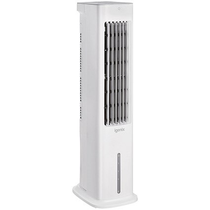 Igenix Evaporative Air Cooler With Remote Control 5 Litre White