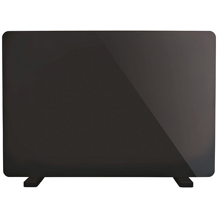 Igenix 2kW Smart Glass Panel Heater, Black