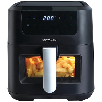 Statesman Digital Air Fryer, 5 Litre, Black