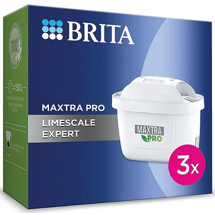 Brita Maxtra Pro Limescale Expert Water Cartridge, Pack of 3 Brita Maxtra Pro Limescale Expert Water Cartridge, Pack of 3