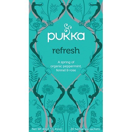 Pukka Refresh Tea (Pack of 20)