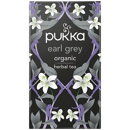 Pukka Gorgeous Earl Grey Tea, Pack of 20 Pukka Gorgeous Earl Grey Tea, Pack of 20