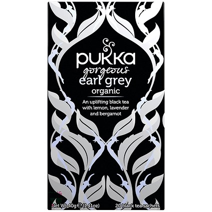 Pukka Gorgeous Earl Grey Tea, Pack of 20