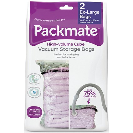 Packmate Extra Large Volume Vacuum Storage Bags (Pack of 2)