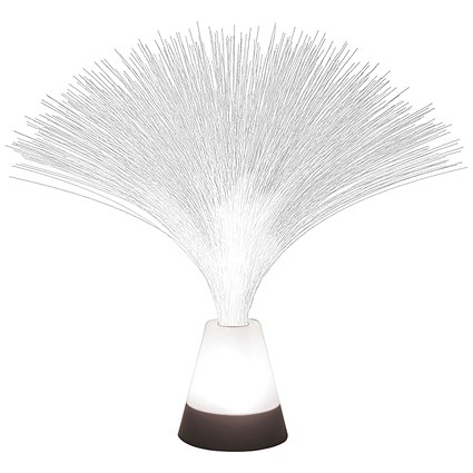Fibre Optic LED Spray Lamp with Glitter Base