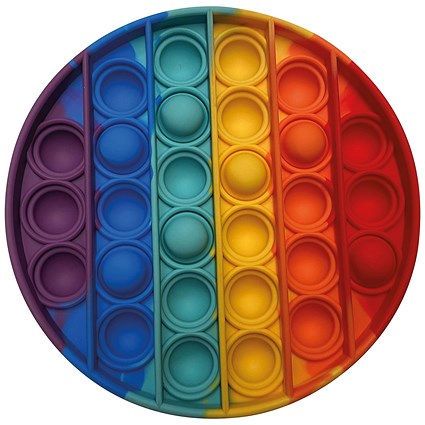 Pop Fidget Pad Round, Multicoloured, 1260mm Diameter