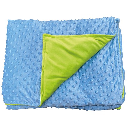 Weighted Blanket, Small 900x1000mm, 3kg, Blue/Green