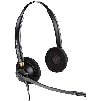 Poly EncorePro HW520 Customer Service Headset Binaural Noise-Cancelling 52636