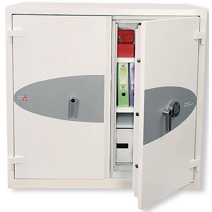 Phoenix Fire Commander Pro Safe Size 1 Electronic Lock 445 Litres White FS1921E