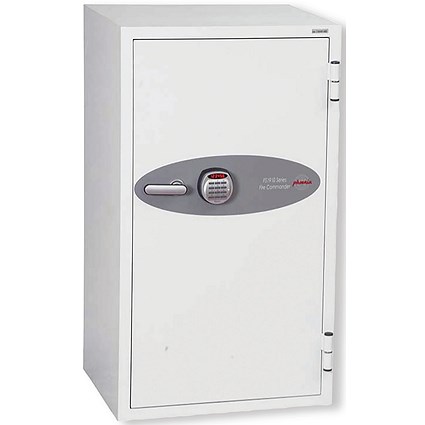 Phoenix Fire Commander Safe Size 1 Electronic Lock 220 Litres White FS1911E