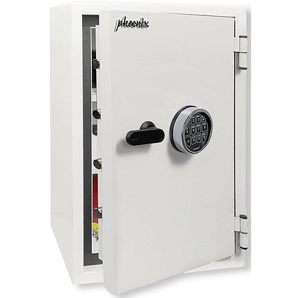 Phoenix Fortress Pro Safe Size 3 Electronic Lock 53 Litres White SS1463E