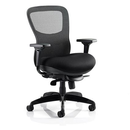 Stealth Shadow Ergo Posture Chair Mesh Black Assembled Paperstone
