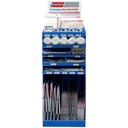 Go Secure Floor Standing Display Unit 485x555x1199mm