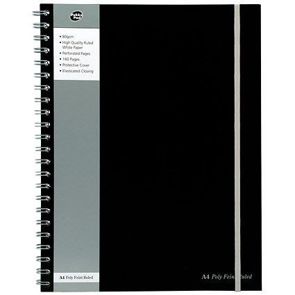 Pukka Pad Polypropylene Ruled Jotta Notebook A4 (Pack of 3)