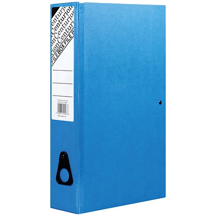 Centurion Box File Blue (Pack of 10)