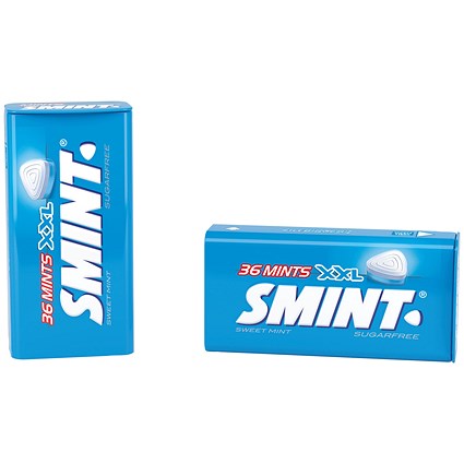 Smint XXL Sweet Mint Tins, 36 Mints Per Tin, Pack of 12