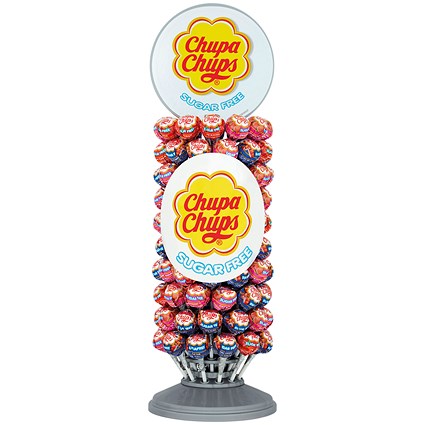 Chupa Chups Sugar Free Lollipops Slim Wheel (Pack of 120)