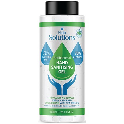 Hand Sanitising Gel 70% Alcohol - 1000ml