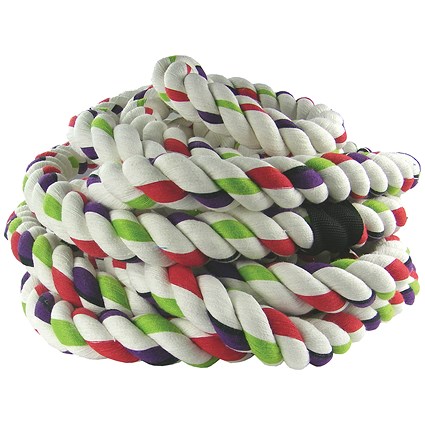 Tug Of War Rope Multicoloured 10m