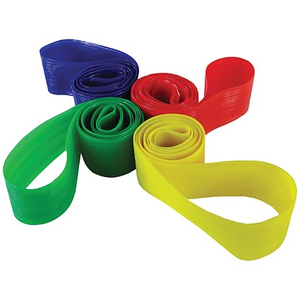 Plastic Team Bands Assorted (Pack of 20)