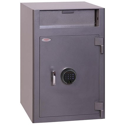 Phoenix Cash Deposit Security Safe, Size 3, Fingerprint Lock