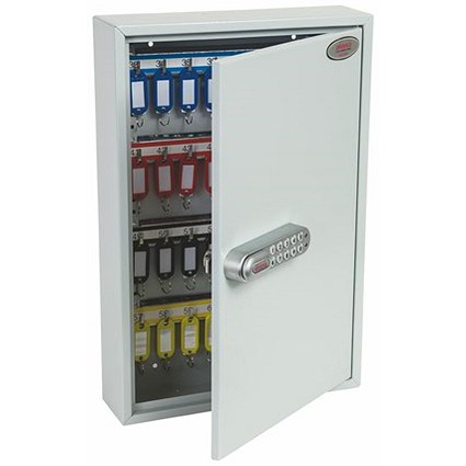 Phoenix Commercial 64 Hook Key Cabinet, Electronic Lock.