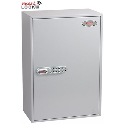 Phoenix Commercial 200 Hook Key Cabinet, Net Code Electronic Lock.