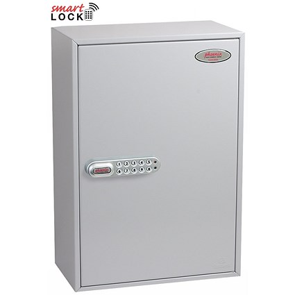 Phoenix Commercial 300 Hook Key Cabinet, Net Code Electronic Lock.