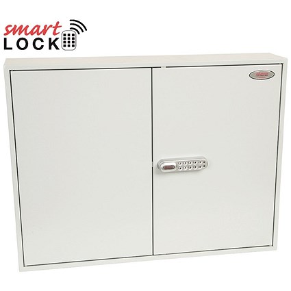 Phoenix Commercial 400 Hook Key Cabinet, Net Code Electronic Lock.
