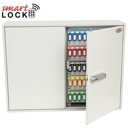 Phoenix Commercial 600 Hook Key Cabinet, Net Code Electronic Lock.
