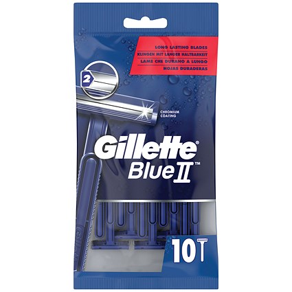 Gillette Blue 2 Disposable Razors, Pack of 40