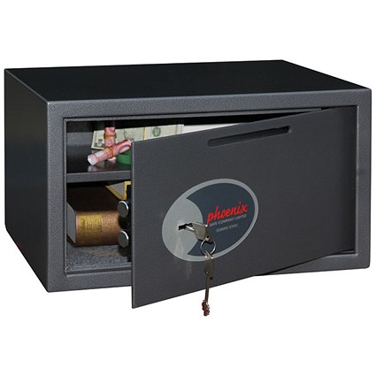 Phoenix Vela Deposit Security Safe, Key Lock, 11.5kg, 34 Litre Capacity