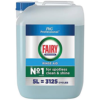 Fairy Professional 4.1 Concentrated Liquid Dishwasher Rinse Aid 5L