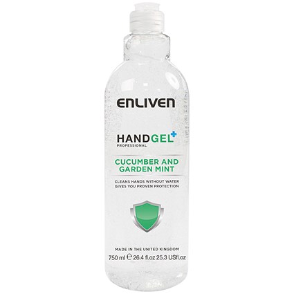 Enliven Hand 750ml Cucumber/Mint - Pack of 6