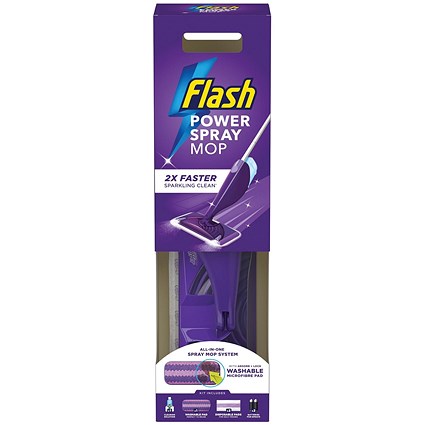 Flash PowerSpray Mop Starter Kit Washable C008761