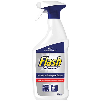 Flash Sanitary Multipurpose Cleaner, 750ml