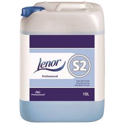 Lenor Professional S2 Extra Soft Fresh Fabric Conditioner, 10 Litres