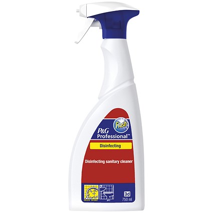 Flash Disinfectant Sanitiser Spray, 750ml, Pack of 6