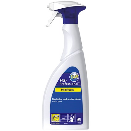 Flash Multi Surface Disinfecting Cleaner Spray, 750ml