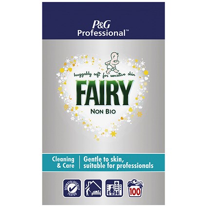 Fairy Non-Bio Laundry Powder, 100 Washes