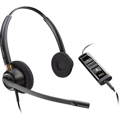 Poly EncorePro 525-M USB-A Stereo Headset Microsoft Teams Certified 783R2AA Poly EncorePro 525-M USB-A Stereo Headset Microsoft Teams Certified 783R2AA