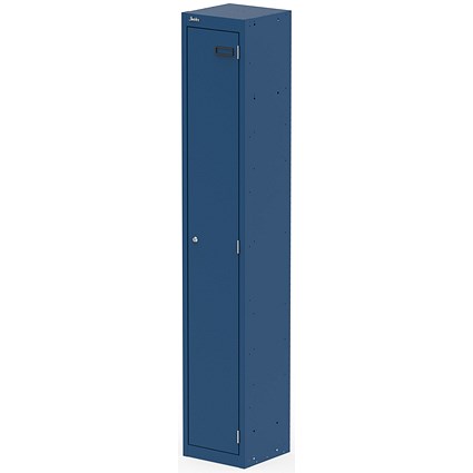 Qube Locker 1 Door 1800mm High Blue