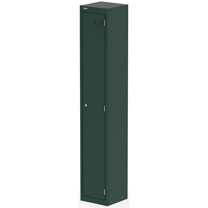 Qube Locker 1 Door 1800mm High British Racing Green